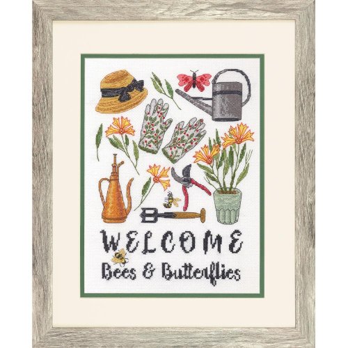 (image for) Garden Time Counted Cross Stitch Kit